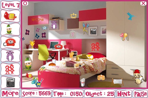 Hidden Object Game Kids Room screenshot 4