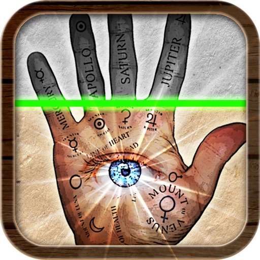 Palm Reading Scan - Your destiny, horoscope reader and astrology for your hand Icon