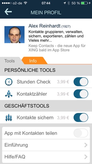 Keep Contacts für XING(圖4)-速報App