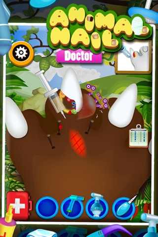Animal Nail Doctor - Nail and hand surgery, kids free Game For fun screenshot 4
