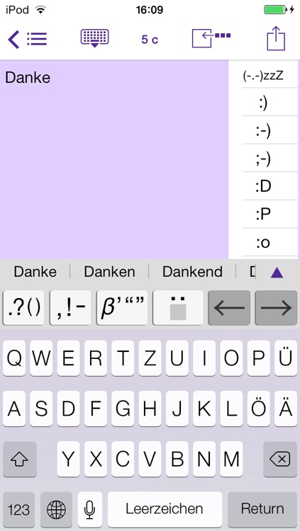 Easy Mailer German Keyboard