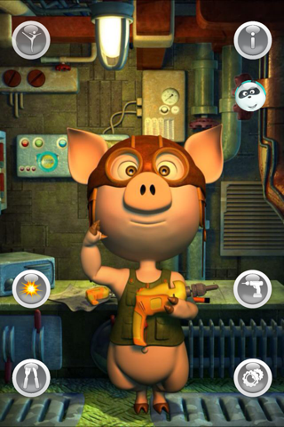 Talking Peter (FREE) the Pig screenshot 4