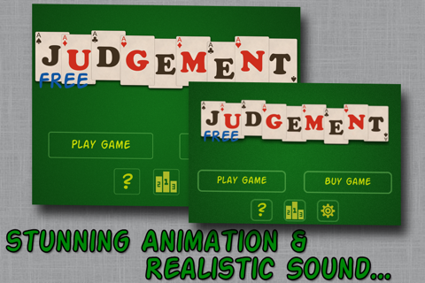 Judgement Free - Playing Card Game screenshot 2