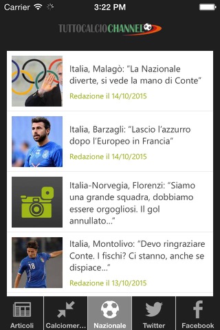 TuttoCalcioChannel.it screenshot 2