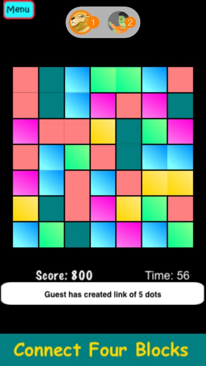 Multiplayer - Connect Four Blocks