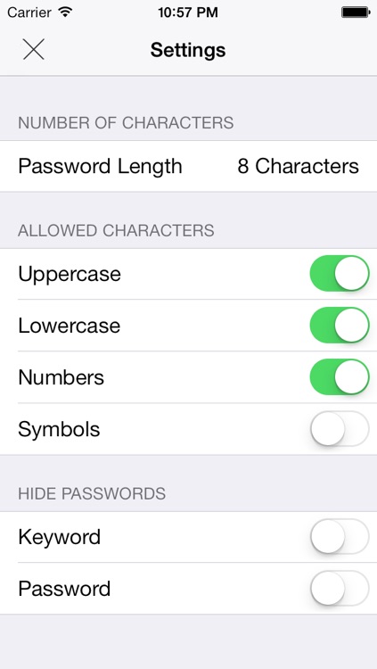 Hashword - The Secure Password Generator screenshot-3