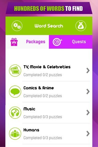 Word Cross - Search the terms screenshot 4