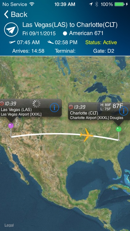 Charlotte Airport Pro (CLT) Flight Tracker Radar Douglas