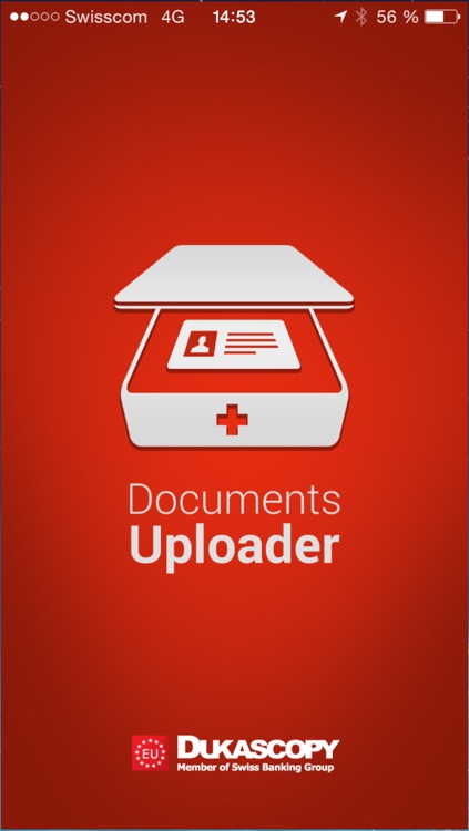 Dukascopy Europe Documents Uploader