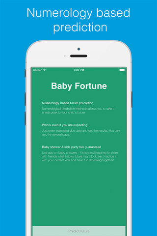 Baby Fortune - Your baby's future profession forecast screenshot 2