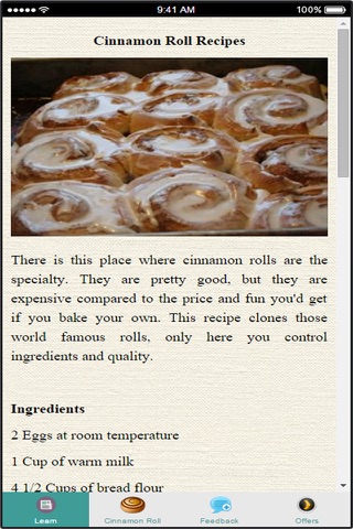 Cinnamon Roll Recipes - Cookies Made Easy With a Stand Mixer screenshot 2