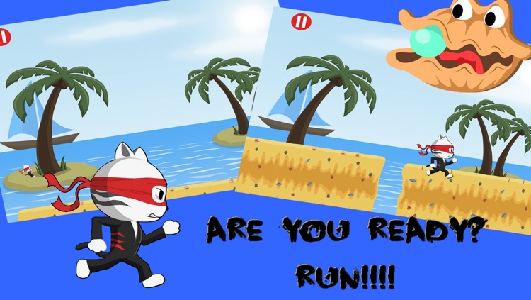 Tiny Ninja Cat: A Real Fun Run Adventure Challenge Game for Boys & Girls Free