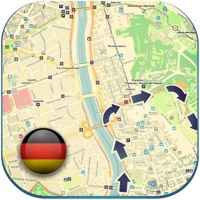 Germany offline road map, guide free edition with Berlin, Hamburg, Dresden