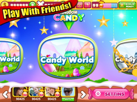 Kingdom Candy HD Slots - Slot Machine by Racing Free Top Games screenshot 3