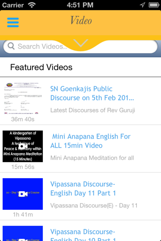 Vipassana Organization screenshot 3