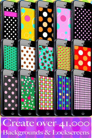 Polka Dot my Phone! - FREE Wallpaper & Backgrounds screenshot 2