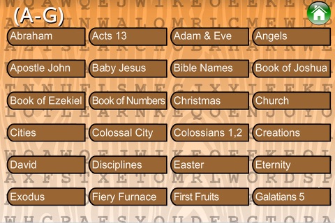 Word Search (Bible) screenshot 2