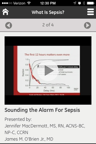 Sepsis Clinical Education screenshot 3