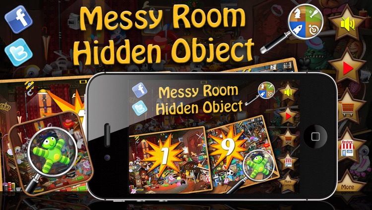 Messy Room Hidden Object by Lalit Kharadi