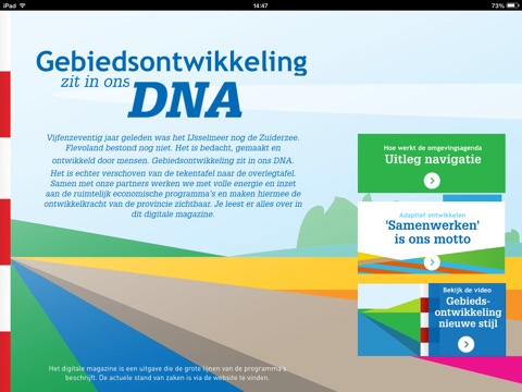 Gebiedsontwikkeling nieuwe stijl Flevoland screenshot 3