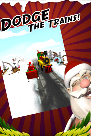 Santa Streaker Run (A Christmas Holiday Game) screenshot 3
