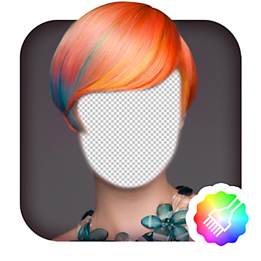 Hair Salon Color Hairstyle Photo Maker Montage Pro