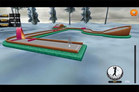 Retro Mini Golf Master Pro screenshot 3