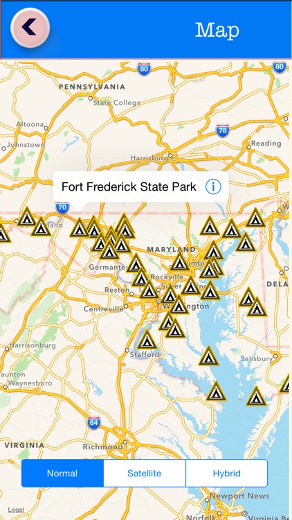 Maryland Campgrounds & RV Parks Guide