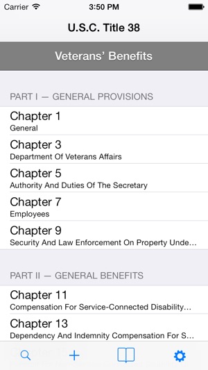 U.S.C. Title 38 - Veterans' Benefits(圖1)-速報App