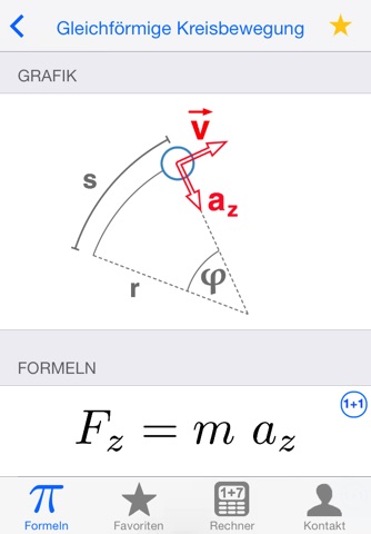 FSPhysik - Formelsammlung screenshot 2