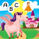 A Game-Mix of Free Learning Challenges For Kids Memorize, Count, Spell  Find Princess And Horses