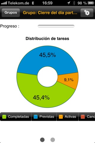 SAP Job Progress Monitor screenshot 2