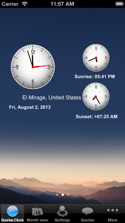 Sunrise Clock +