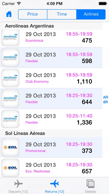 Argentina Flight