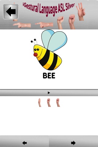 iGestural Language ASL Silver screenshot 3