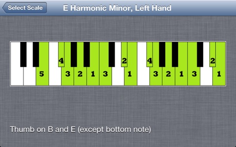 Visual Piano Scales screenshot 2