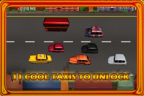 Taxi in London Traffic - The Classic free Cab Game ! screenshot 2