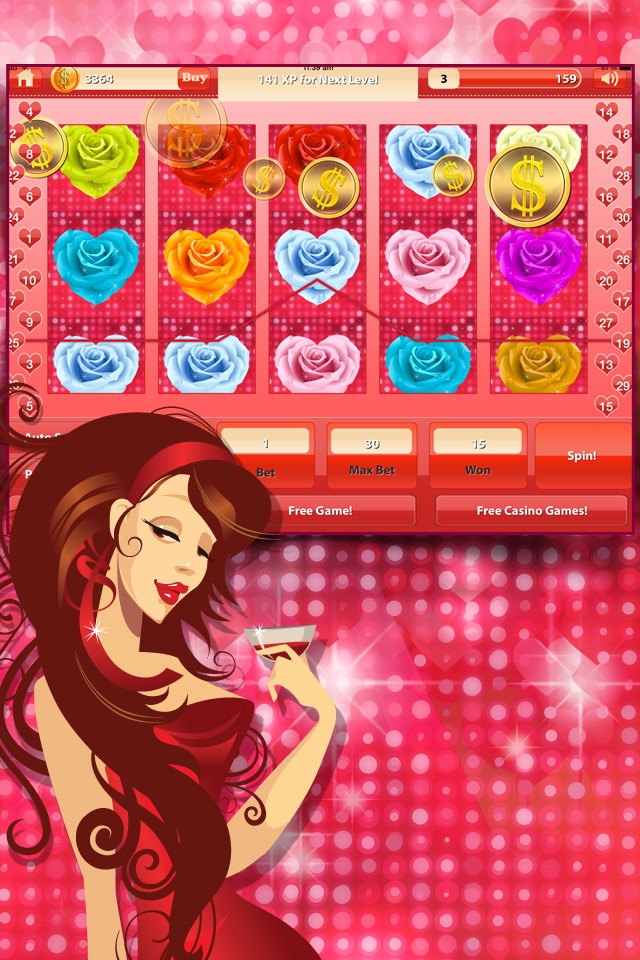 Lovers Strip Tease - Fun Adult Slot Game screenshot 4