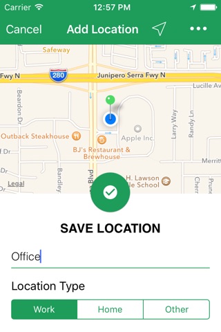 My Locations - Save Locations screenshot 2