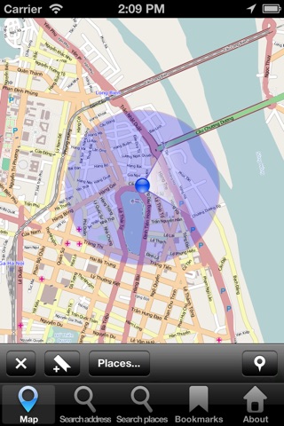 Offline Map Hanoi, Viet Nam: City Navigator Maps screenshot 2