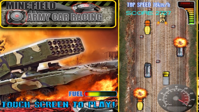 Mine Field Army Car Racing: Free(圖2)-速報App