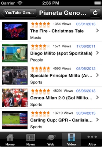 iGenoa Fc screenshot 3