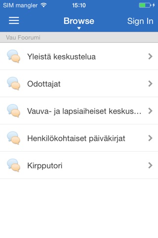 Vau.fi Foorumi screenshot 4