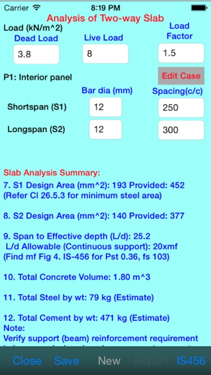 Analysis of RCC Structure