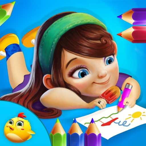 Kids Coloring For Toddlers Icon