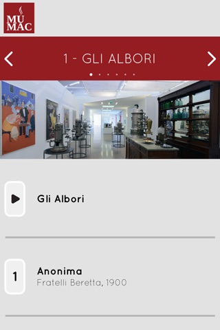 Audioguía del museo MUMAC screenshot 3