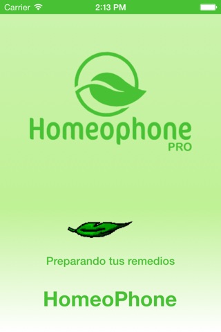 Homeophone Pro screenshot 2