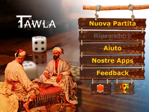 Tawla (Backgammon game - Arabian Style) на iPad