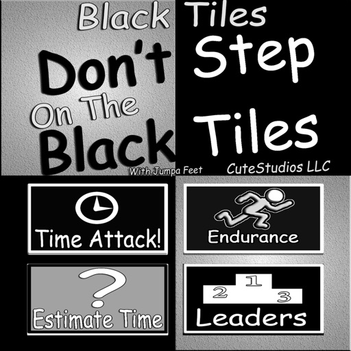 Black Tiles -FREE-Don't Step on the Black Tiles with Jumpa feet iOS App