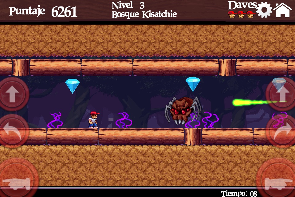 Dangerous Dave in the Deserted Pirate's Hideout screenshot 3